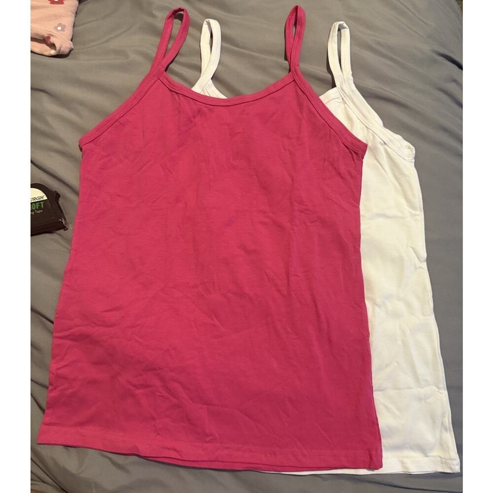 -TOP Girls NEW Cami Lot Of 2 Size XL 14-16 Extremely Me